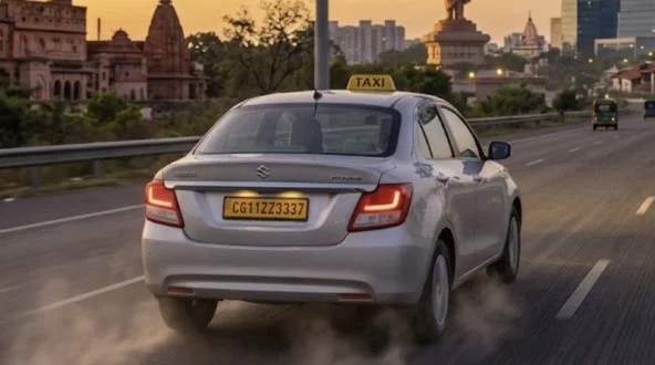 Nagpur to Raipur Taxi Service