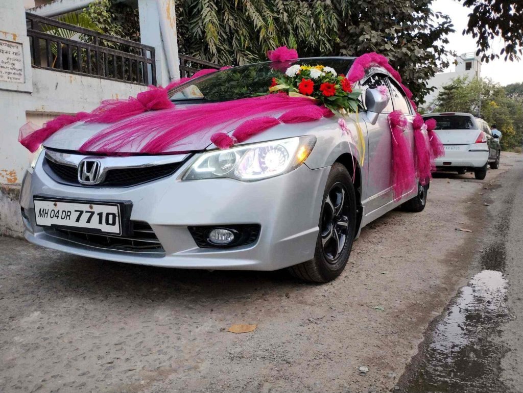 Wedding car rental service in Nagpur for special occasions